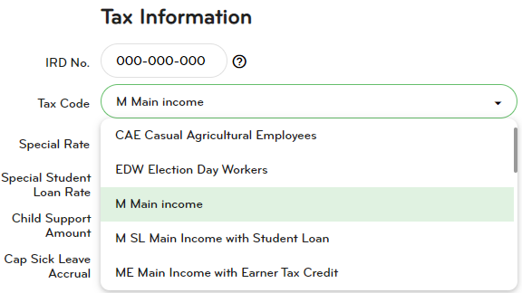 Smartly Tax Code Changes